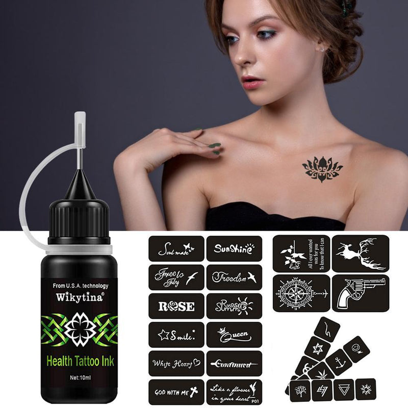 Temporary Juice Health Tattoo Painting Set