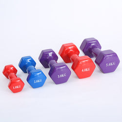 Color fitness dumbbells
