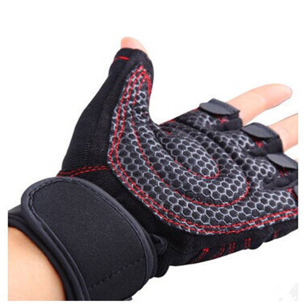 Sports fitness microfiber gloves