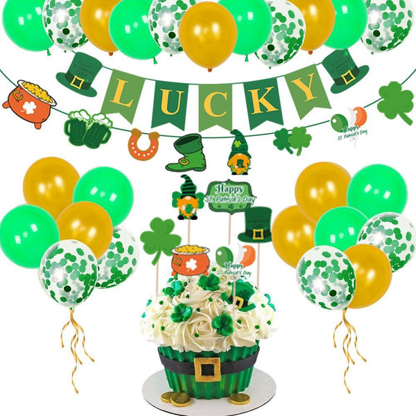 St. Patrick's Day Balloon Party Decoration Supplies