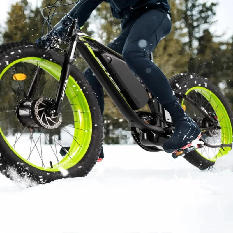 2000W for Adults,26" Fat Tire Mountain ,48V 22.4Ah Removable Li-Ion Battery,Max 30.5Mph E-Bike Snow Beach,Electric Bicycle