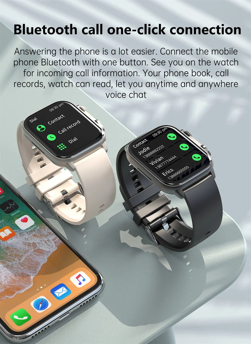 XIAOMI mijia AMOLED Screen Smartwatch Always Displays Time Bluetooth Call Series 8 High Refresh Rtae Men Smartwatch Sports Watch
