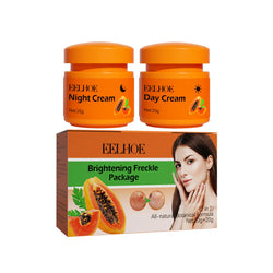 Freckle Whitening Face Cream Papaya Day Night.