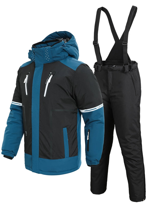 1 Set Sports & Outdoor Supplies Outdoor Casual Winter Sports Skiing Supplies Clothing Men Ski Suit Men Ski Set Top+Bottoms HX308