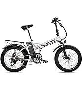 2000W for Adults,26" Fat Tire Mountain ,48V 22.4Ah Removable Li-Ion Battery,Max 30.5Mph E-Bike Snow Beach,Electric Bicycle