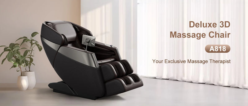 HOMEMASSA Full Body Massage Chairs  Zero Gravity Mode, Full Body Airbags Wrapped Recliner Zero Gravity Massage LCD Touch Screen