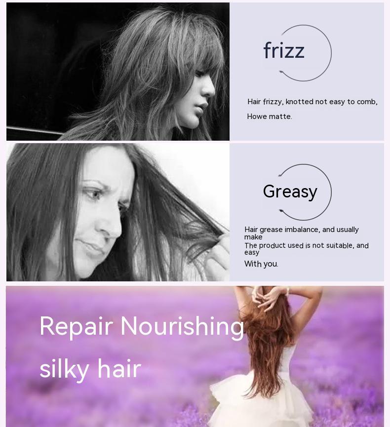 Lavender Non-Steamed Hair Care Nutrition Hair Mask Multi-Effect Repair Manic Soft Hair Treatment Ointment